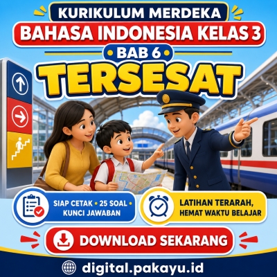 Kurikulum Merdeka - Soal Bahasa Indonesia Kelas 3 Bab 6 - Part 1