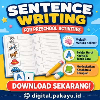 Preschool Sentence Writing Workbook Part 2