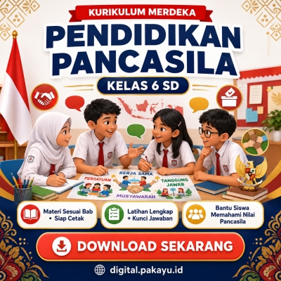 35 latihan Soal Pendidikan Pancasila Kelas 6 Bab 5 - Pilihan Ganda & Esai + Kunci Jawaban