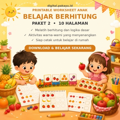 Belajar Berhitung dengan Gambar Part 2